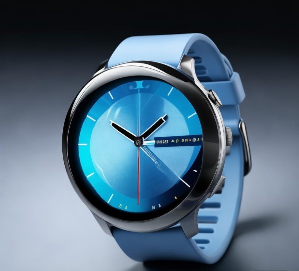 华为GT4蓝白商务动态表盘，科技赋能商务，以专业美学提升日常效率