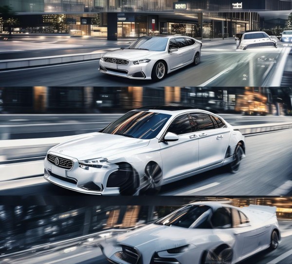 白色商务车动态图片大全，多维度动态展示，尽显专业商务风范