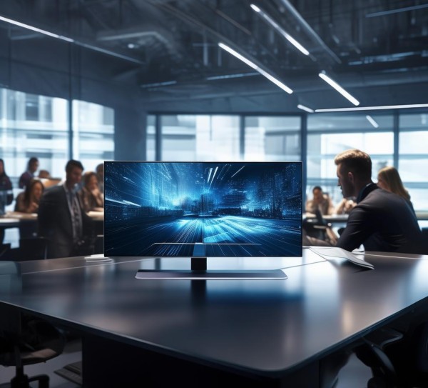 三星超清动态壁纸，商务场景下的视觉升级，打造专业高效办公体验